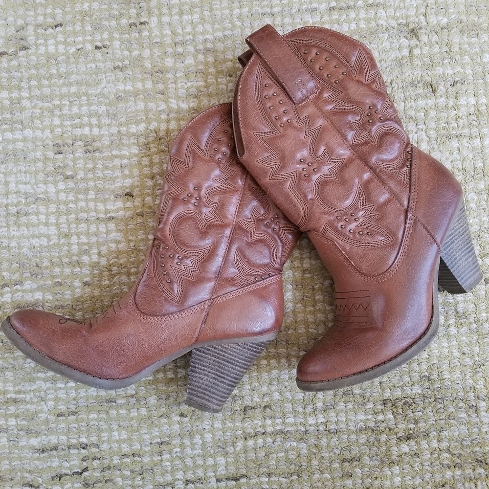 Heeled Cowboy Boots